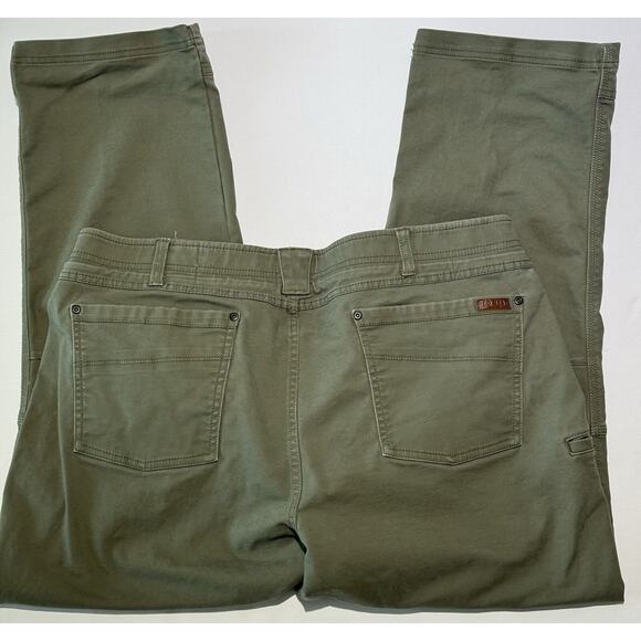 RED HEAD Field Trusted Olive/Tan Hunting Rugged Durable Pants Men's Size 42x30 - Picture 11 of 16